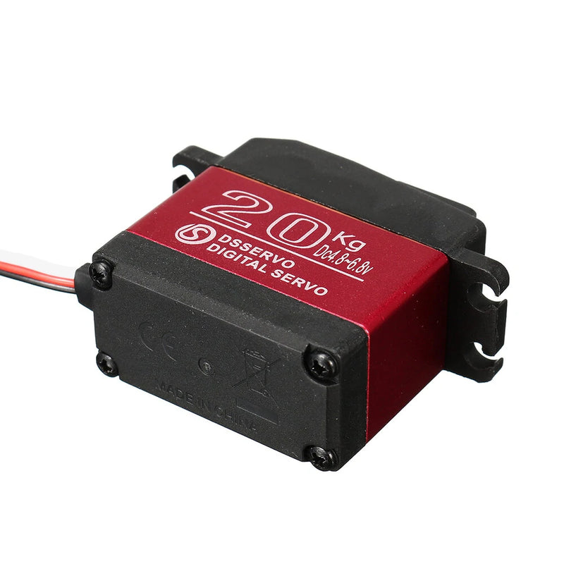 DSSERVO DS3218MG Waterproof 20KG High Speed Metal Gear 180/270 Digital Servo For 1/8 1/10 1/12 Scale RC Cars