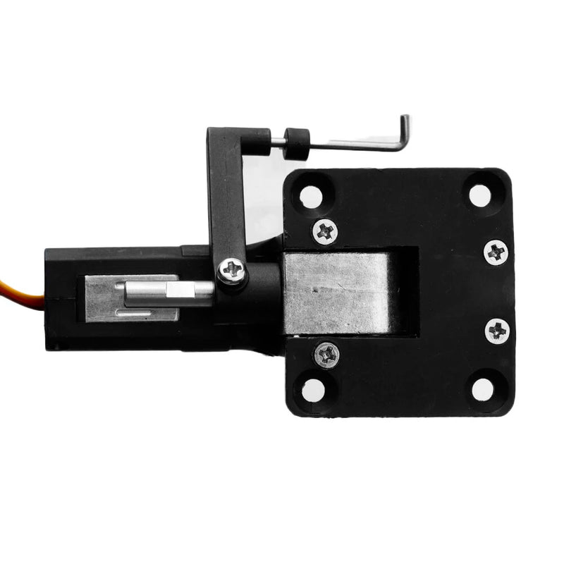 Metal Electric Retract Landing Gear Retractable Worm Steering CNC DIY for RC Plane RC Airplane Model