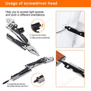 NexTool W4 Multitool Wrench 11-In-1 Adjustable Wrench Pliers Hand Tools Screwdriver Wooding Saw Wood Working Tools