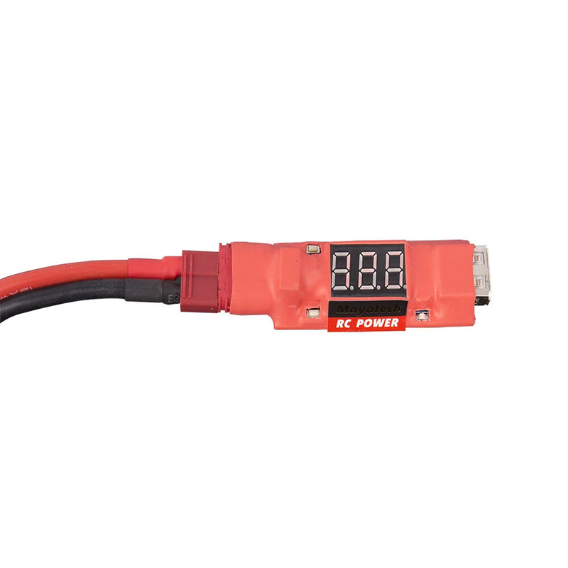 Mayatech 3 in 1 Lipo Battery Discharge Tester USB Discharge Indicator 2S-6S 5V Step-Down Module