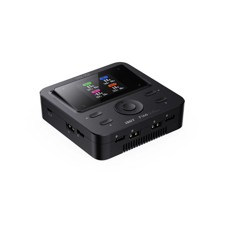 ISDT F160 AC / DC Quad Smart Charger for 1~4S LiFe Li-Ion LiPo LiHv ULiHv 4~12S NiCd/MH 2~7S Pb Battery Charge