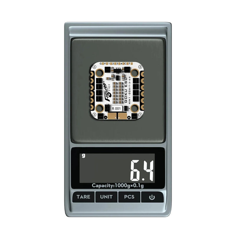 20x20mm Flywoo GOKU H743 PRO Mini Flight Controller Mini AM32 45A 32Bit 128K ESC Stack for FPV Racing Drones Support DJI O4 / O4 Pro