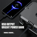 IPRee Solar Camping Led Lamp Portable Hanging Tent Light 4000MAH Rechargeable Spotlight Bank Work Lantern Outdoor Camping BBQ Party