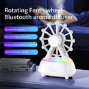 Tevorex Colorful Aromatherapy Humidifier Essential Oil Diffuser with bluetooth Speaker RGB Night Light 300ml Quiet Operation for Bedroom Desktop Home Office