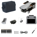 LYZRC XiL 017 247g GPS 6KM 5G Repeater Digital FPV with 4K HD Camera 3-Axis EIS Mechanical Gimbal Touchable LCD Screen Controller Brushless Foldable RC Drone Quadcopter RTF