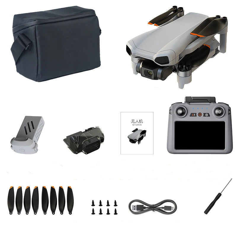 LYZRC XiL 017 247g GPS 6KM 5G Repeater Digital FPV with 4K HD Camera 3-Axis EIS Mechanical Gimbal Touchable LCD Screen Controller Brushless Foldable RC Drone Quadcopter RTF