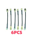 U.FL IPEX Extension Cable Kit, 5.8GHz Low Loss, 37-40mm/100mm, 2/4/6PCS, U.FL/IPEX1 Compatible, for FPV VTX Antenna Drone
