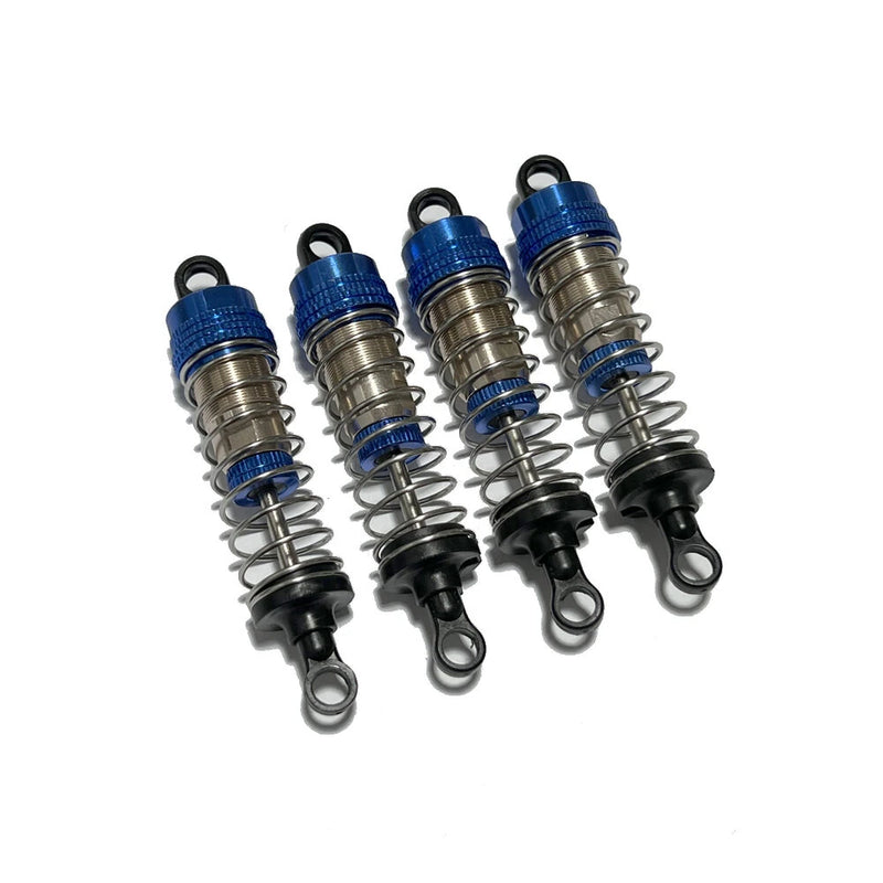 4PCS Upgraded Oil Filled Shocks Absorber Damper for Wrangler MNRC MN128 1/12 RC Cars Vehicles Models Spare Parts
