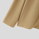 INCERUN Mens Knitted Polo Collar Long Sleeve Cardigan Comfortable Fashion Solid Color Men Top for Spring Fall Winter