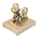 Eachine EM1 Micro ICE Internal Combustion Engine Model Brass Double Piston Complete STEM Engine Science Education Toys Collection Gifts