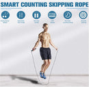 KALOAD Smart Electronic Counting Skipping Rope Adjustable Weight Length Jumping Rope for Home Gym Fitness Exercise