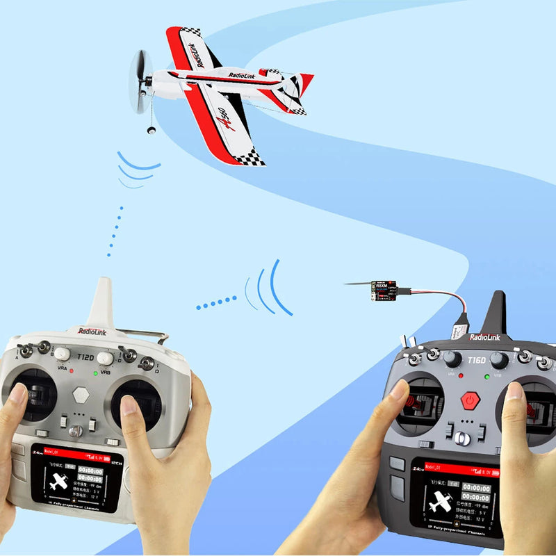 RadioLink TWC Type-C Wireless Trainer Cable  RC Flight Training System Support R8EF R8FM R8XM R8SM R7FG PPM Receiver 16D/T12D Transmitter