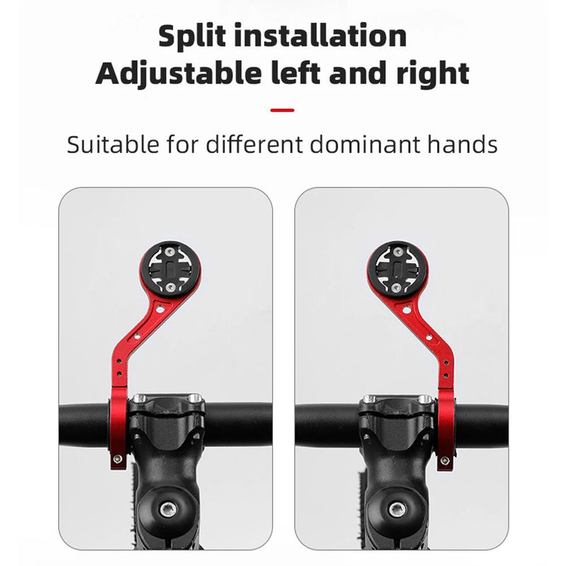 Bicycle Computer Camera Holder Aluminum Alloy Bike Handlebar For Mountain Road Cycling Bracket