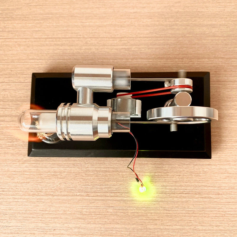 LL-007 Power Generation Stirling Engine Model Science Discovery Education Desktop Decorations Collection Toys