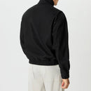 INCERUN Mens Solid Stand Collar Button Front Jacket Casual Fall Winter Outwear Top with Pockets S-5XL