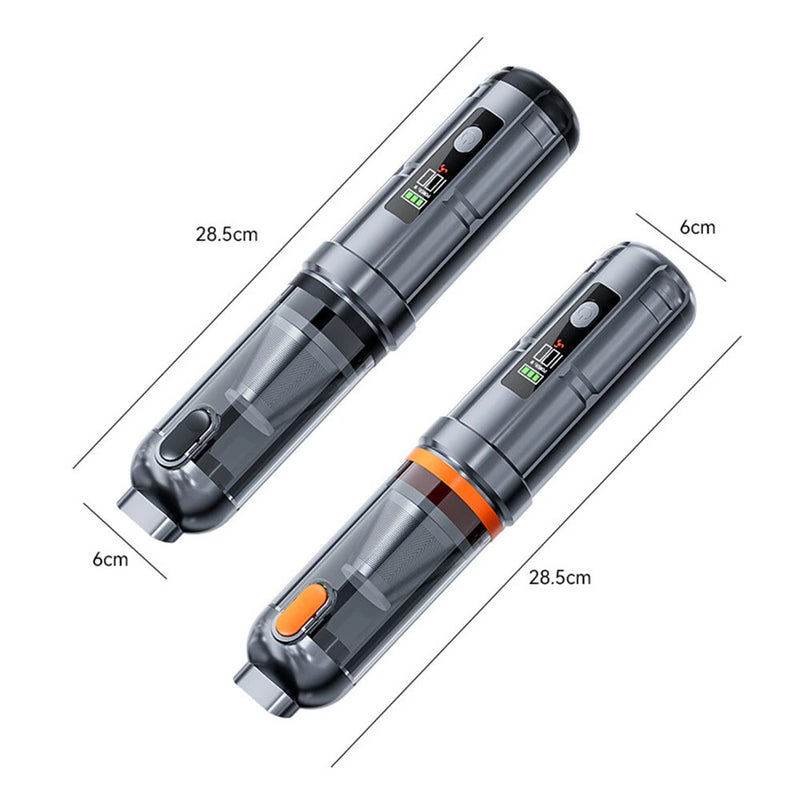 Tevorex 15000PA Handheld Vacuum Rechargeable Portable Cordless Compressed Air Duster with Brushless Motor Air Blower for Car Home