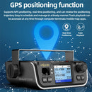 Chierda M520D DMR Digital Mobile Radio 25W VHF UHF Dual Band GPS bluetooth 5.1 Analog Digital Dual Mode Long Range 3000CH Professional Walkie Talkie with Hand Mic