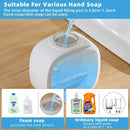 Smart Foam Hand Soap Dispenser 500ml Capacity Waterproof Design with Infrared Sensor for Home Kitchen Bathroom