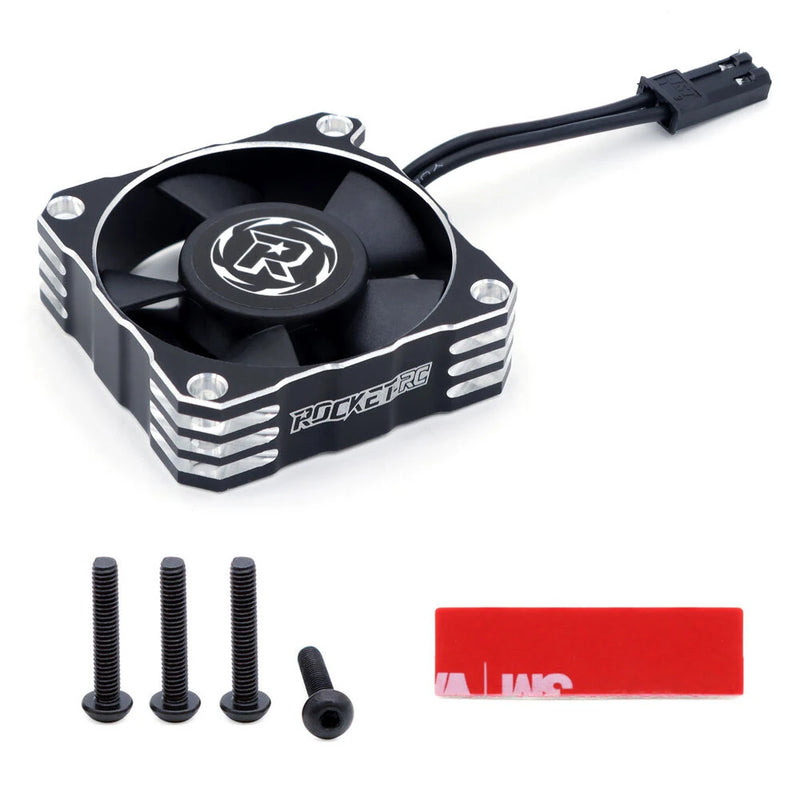 Surpasshobby ROCKET-RC 30mm 35mm 40mm V3 Aluminum RC Car Cooling Fan High Speed Heat with JST Connector