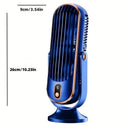 Powerful Desktop Tower Fan 5-Speed Adjustable Desktop Fan With Silent Operation 1200mah Rechargeable Battery Cool Indoors for Home Office
