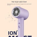 2000W Powerful Hair Dryer 5-Level Temperature Adjustment Dual Switches with Rotating Nozzle 220~240V Salon Hair Dryer for Home