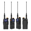 Baofeng K5 Plus Dual Band High Power Walkie Talkie Long Range 2500mAh Rechargeable NOAA Two-way Radio Portable Transceiver EU Plug