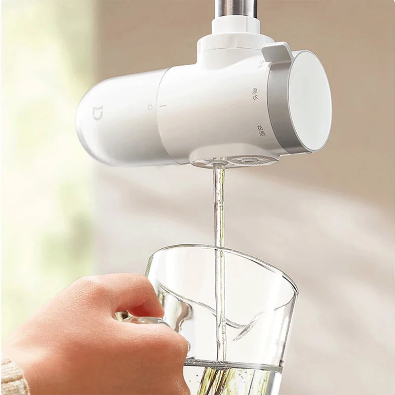 Xiaomi Mijia Faucet Water Purifier 2 Home Kitchen Faucet Visible Water Filter Activated Carbon Permeation System Suitable For Most Standard Faucets