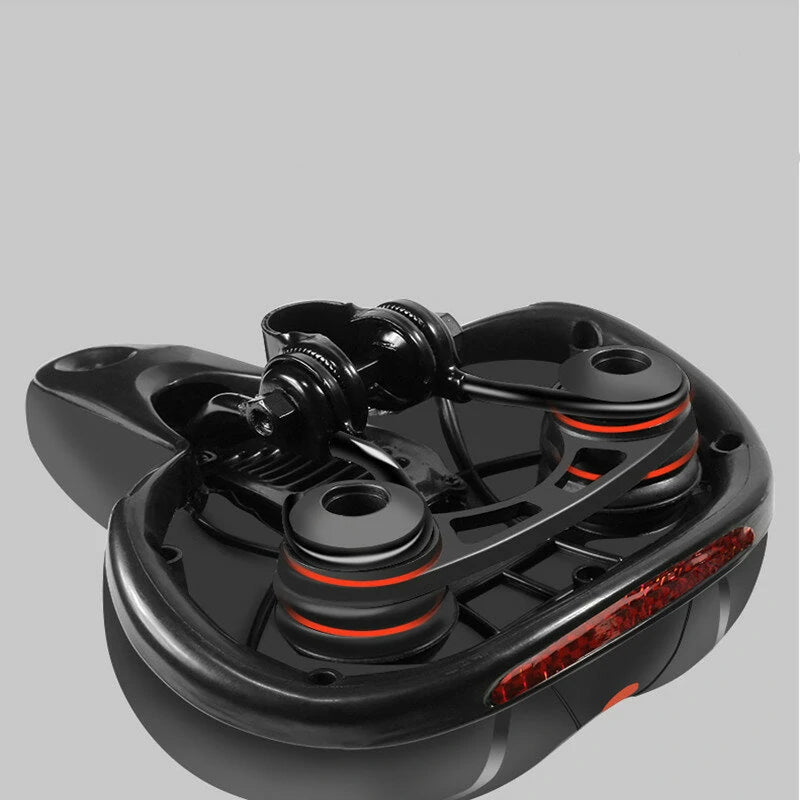 1pc Comfortable Breathable Bike Cushion Seat With Double-sided Shock Absorption Ball Suitable For Mountain Bike