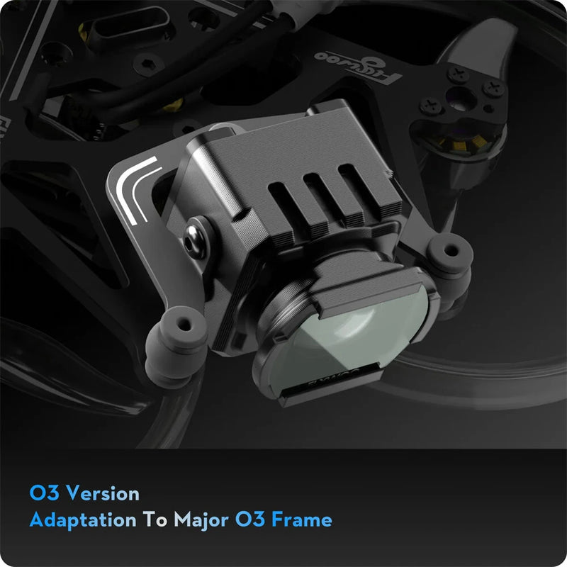 FlywooO3 Wide Angle Lens 155 FOV Ultra Lightweight 7.6g with UV ND8 ND16 ND32 Filter Set for DJIO3 FPV Racing Drones