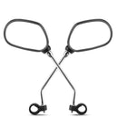1Pair Bicycle Rear View Mirror Wide Range Back Sight Reflector Angle Adjustable Left Right Bicycle Mirror