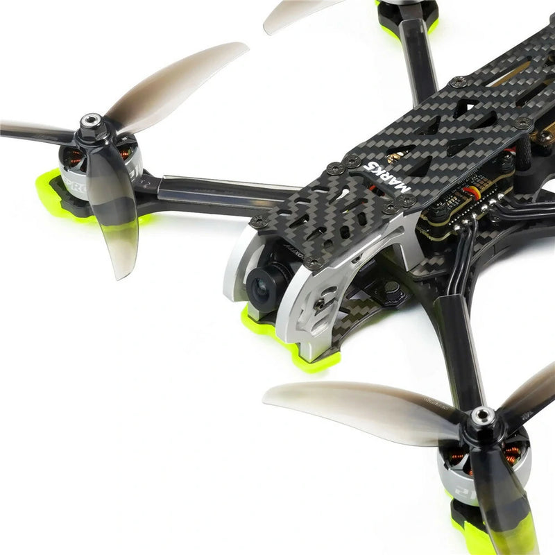 Geprc Mark5 Analog 225mm F7 4S / 6S 5 Inch Freestyle FPV Racing Drone PNP BNF w/ 50A BL_32 ESC 2107.5 Motor RAD VTX 5.8G 1.6W Caddx Ratel 2 Camera