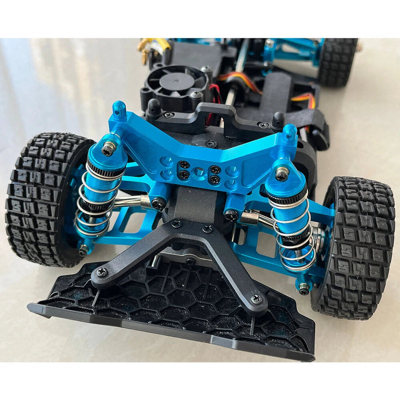 Upgrade Parts For MJX 14301 14302 14303 Metal Suspension Arm Steering Cup Shock Absorber Steering Assembly Shock Tower Set 1/14 RC Car Parts