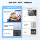 WARMOUNTS Backpack Cooler Insulated 36 Cans w/ Insulating Cover, Upgraded Leakproof Soft Cooler Backpack 2 Compartment for Camping Hiking Picnic Beach