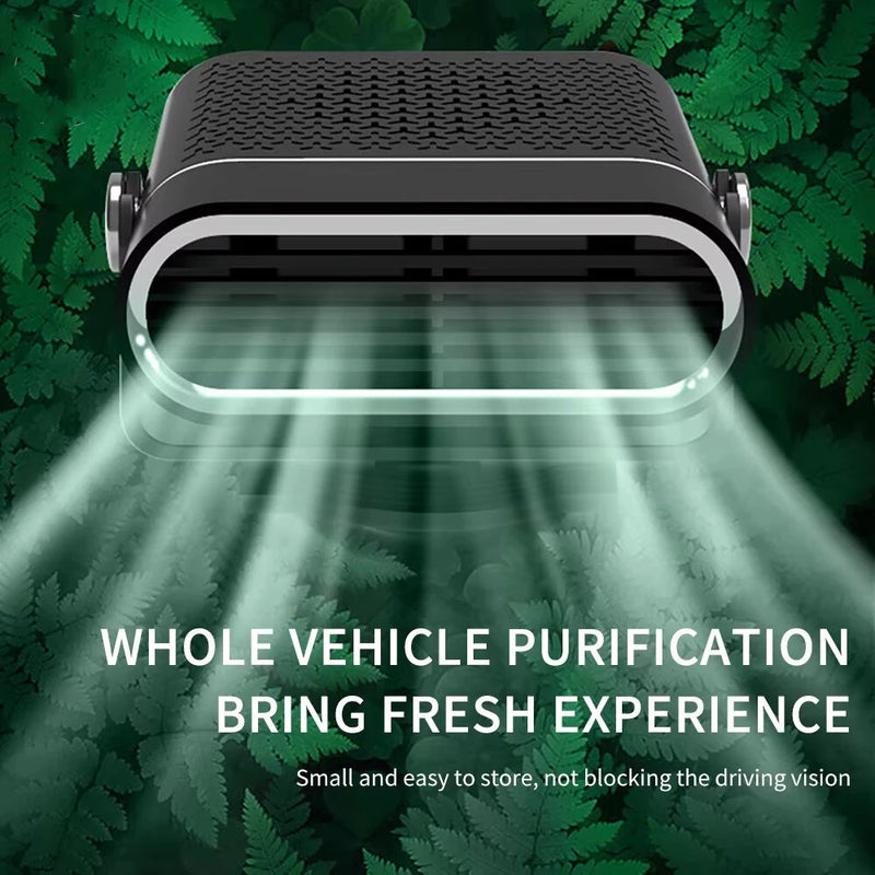 IPRee 360 Degree Portable Auto Heater ABS Heating Cooling Fan for Cars Trucks Car Accessories 12/24V