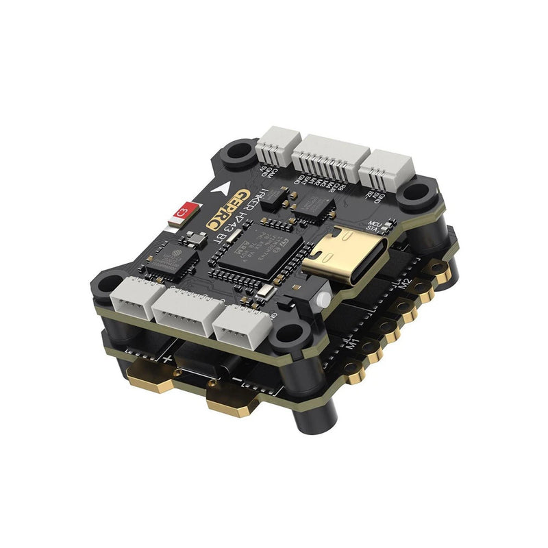 30.530.5mm GEPRC TAKER H743 BT Dual Gyro Flight Controller & 3-6S 50A 4in1 ESC 32Bit Stack for RC FPV Racing Drone