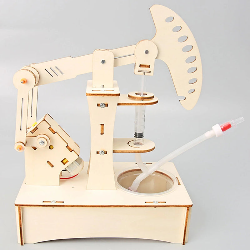 Pumping Machine Technology Small Production Water Pump Children's Science Experiment Teaching Toys for Primar Secondary School Students Handmade DIY Material Bag