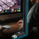 WB603 650Mbps WiFi Network Card 2.4G/5G Dual Band USB Wireless bluetooth Adapter with 5dBi Antenna Driver-free