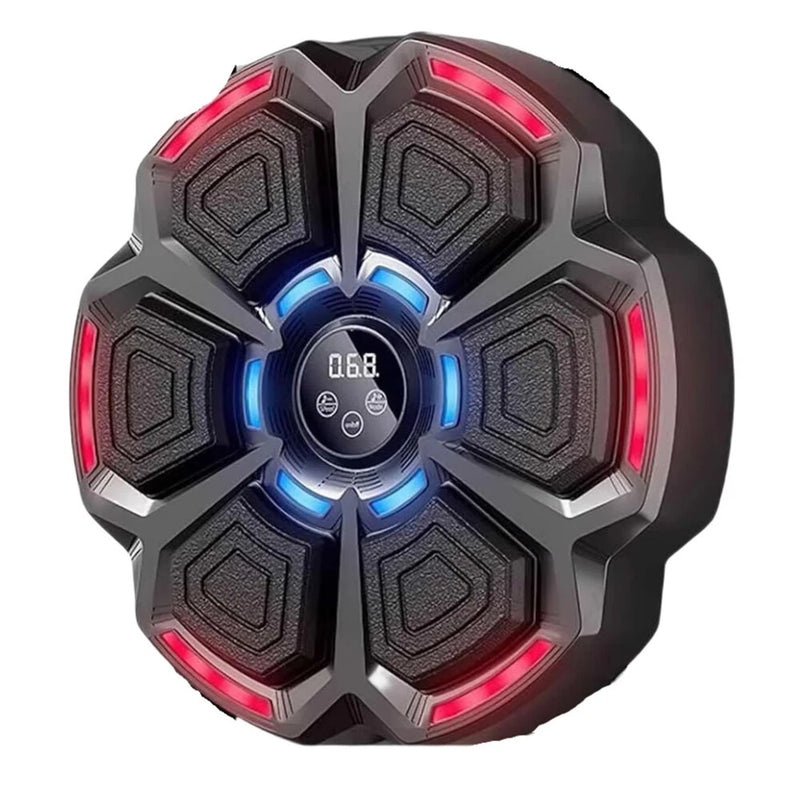 KALOAD Music Boxing Machine with 6 Targets 9 Speeds USB Rechargeable Smart Bluetooth-Compatible Boxing Pads Workout Wall Target Punching Training Equipment for Home Exercise