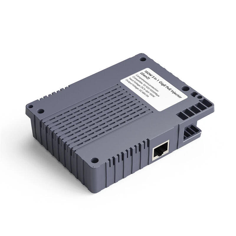 EDUP for Starlink Gen2 150W 3-In-1 Step Up PoE Injector Supports 10/100/1000Mbps Gigabit Ethernet Satellites Network Hub Adapter with Full Protection for Starlink Actuated RVS Outdoors