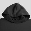 INCERUN Autumn Winter New Men's Loose Black Coats Stylish Irregular Hooded Cloak FashionLong Sleeve Trench Outwear Jackets S-5XL