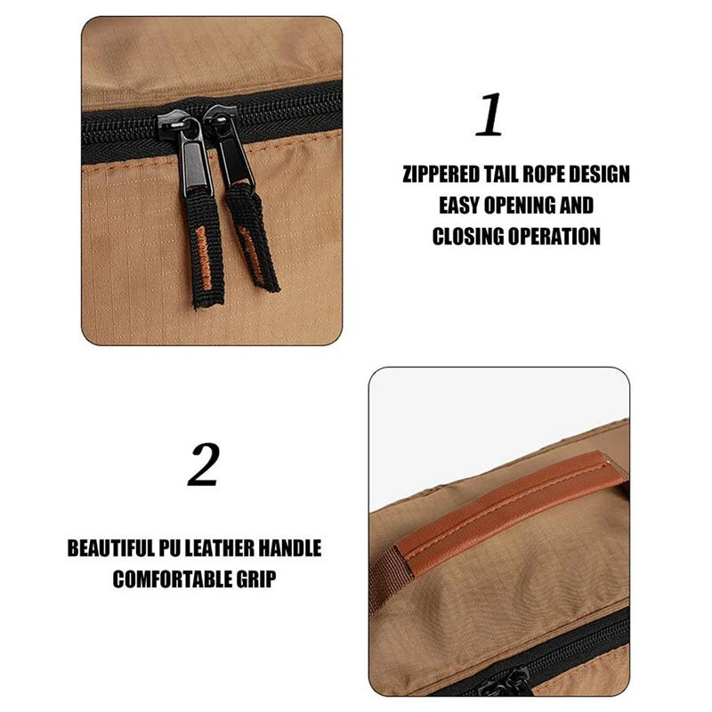 IPRee Large Capacity Light Weight Bag Picnics Travel Gadget Carring Out Shower Box Camping Storage Bag Outdoor Tablewares Bag
