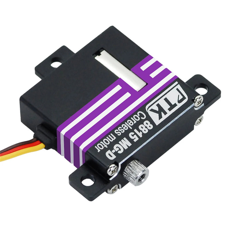 PTK 8815 MG-D 15KG Servo All Metal Geared Glider Fixed Wing RC Model Aircraft Programmable High Torque Waterproof Servo