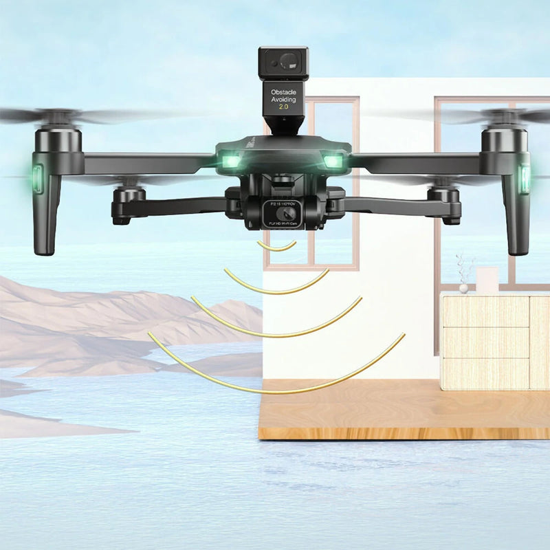 XMR/C M9 PRO PLUS PRO+ GPS 4KM 5G Repeater Digital FPV with Real 4K HD Camera 3-Axis EIS Gimbal 360 Obstacle Avoidance Screen Controller Brushless Foldable RC Drone Quadcopter RTF