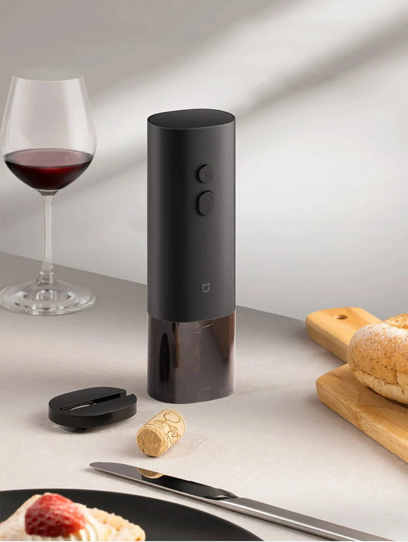 XIAOMI Mijia Electric Red Wine Bottle Opener Wine Opener Household Multi-Function Screwdriver Automatic Wine Bottle Opener Cap Opener Kitchen