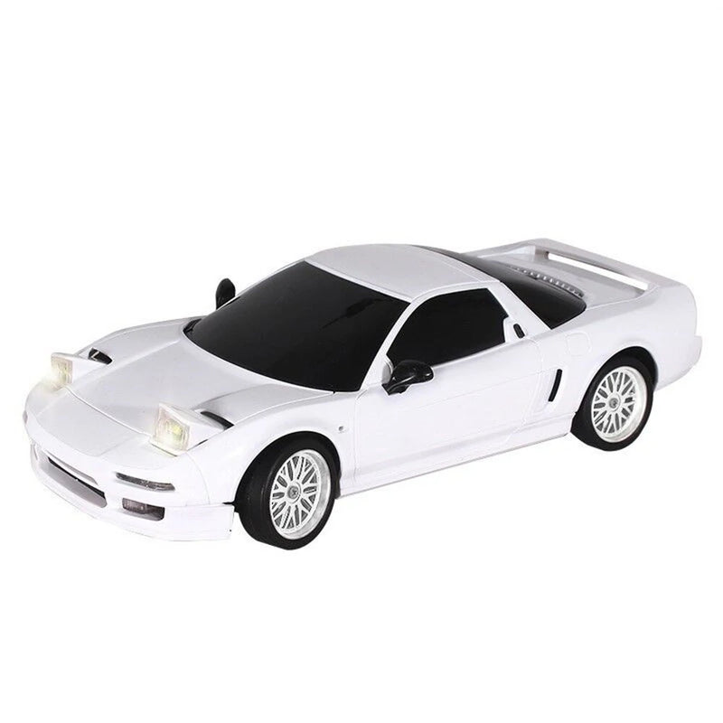 LDRC A02W RTR 1/18 2.4G RWD RC Car NSX Racing Drift Flip LED Light On-Road Full Proportional Vehicles Models Toys Standard Version