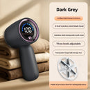 Tevorex Household Intelligent Electric Lint Remover LCD Digital Display USB Charging Portable Fabric Shaver with 6 Blade Cutter Head for Home Use