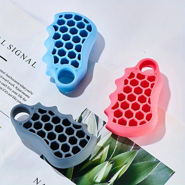 KALOAD 10-50lbs Silicone Grip Device Palm Rehabilitation Training Hand Exercise Grip Circle Fitness Grip Circle Hand Muscle Massager