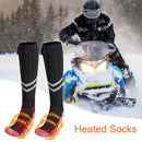 TENGOO Electric Heated Socks Cold Weather Cotton Heat Socks for Men Women, Winter Outdoor Sports Climbing Hiking Hunting Cycling Heating Long Socks