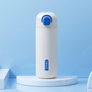 IPRee Vacuum Thermal Kettle Portable Stainless Steel Vacuum Flask with Straw Cute Thermos Bottle Elegant Fashion Coffee Mug School