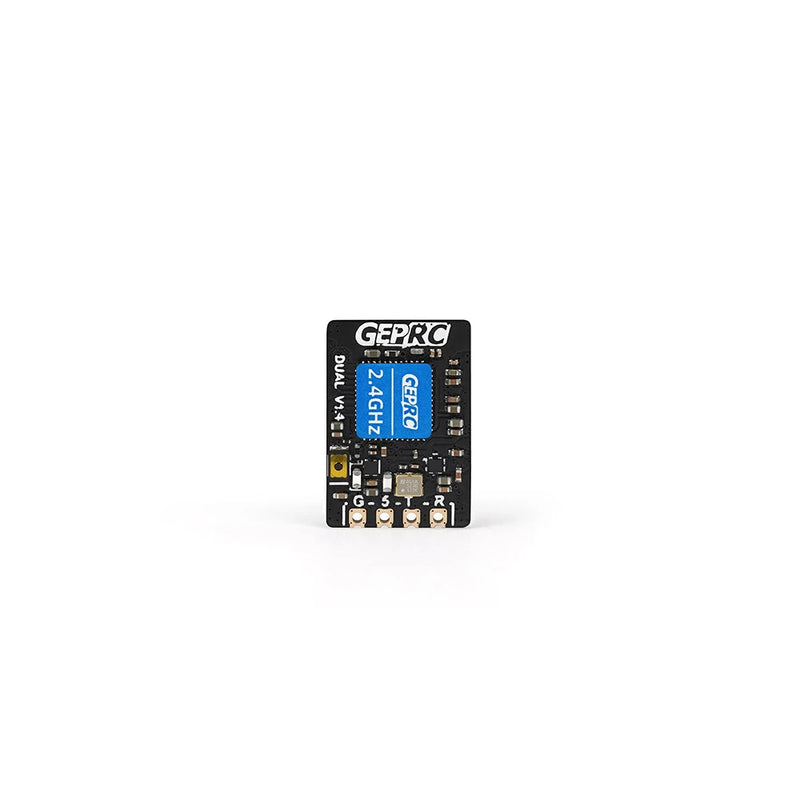 GEPRC ELRS DUAL 2.4G Dual-Antenna Long Range Low Latency Open Source True Diversity Receiver for FPV RC Racer Drone